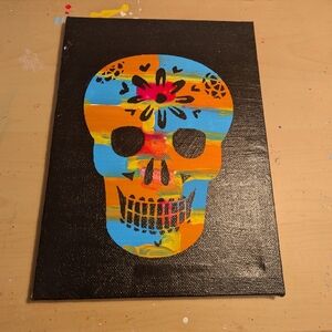 Sugar Skull Painting